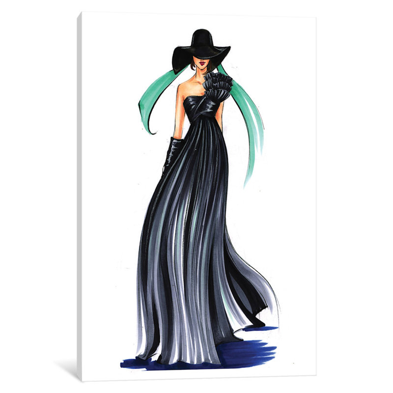 Reproduction d’art sur toile tendue, "déjeuner" tiffany, H 12 po x l 8 po x P 0,75 po