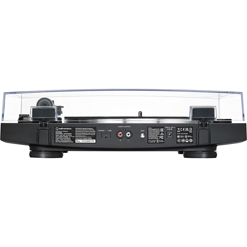 Black Aluminum Belt Drive Fully Automatic Turntable