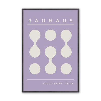 Mauve Bauhaus Flow II