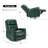 Chikako Genuine Leather Swivel Rocker Manual Recliner-78550775