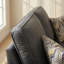 Fauteuil 3 pièces en similicuir moderne + causeuse + canapé avec coussins gratuits Leominster-124342486