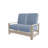 Leeward 56.5'' Wide Loveseat with Cushions-19641248-19641251