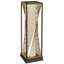 Sand Brown Solar Powered Rattan Deck Light