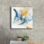  «Confidentiel bleu» par Design Fabrikken, art mural sur toile, 18 po x 18 po-336043212