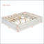 Structure de lit plateforme grand format avec 4 tiroirs et rangement de pied de lit à levage hydraulique-2139833366