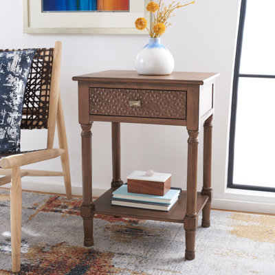 Table de bout avec rangement Peters