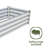 The Organic Garden Co Hakea 4' x 2' x 1' Metal Galvanized Steel Rectangle Garden Bed Surfmist-111615387