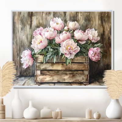 Pivoine campagnarde - Bouquet de pivoines