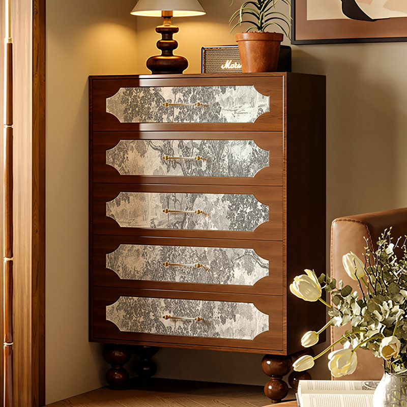 Armoire à tiroirs décorative American style rétro