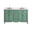 Ensemble de meuble-lavabo double 60 po Angelique-425715435-425348773