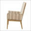 Chaises de salle à manger avec accoudoirs, ensemble de 2