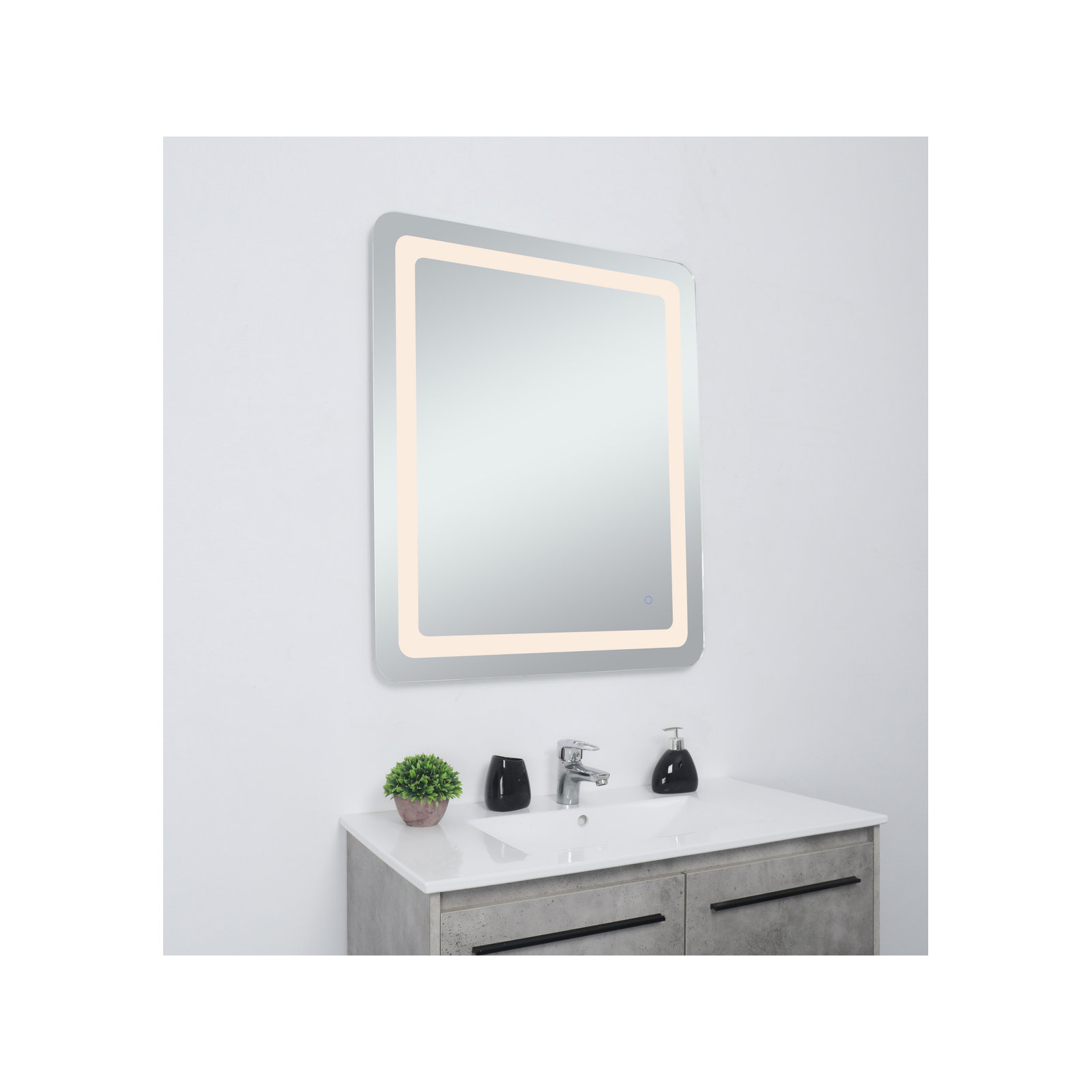 Juliane Mirror, Rectangle, 36" x 30"