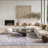 Machine Washable Oriental Blue/Red Area Rug-880018754