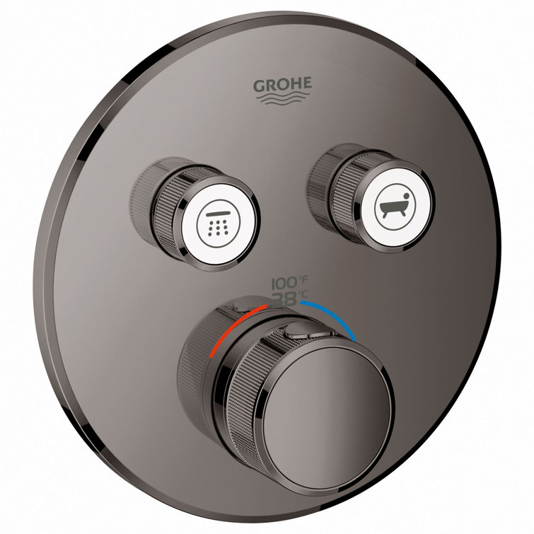 GROHE Grohtherm SmartControl Dual-Function Shower Thermostatic Valve Trim