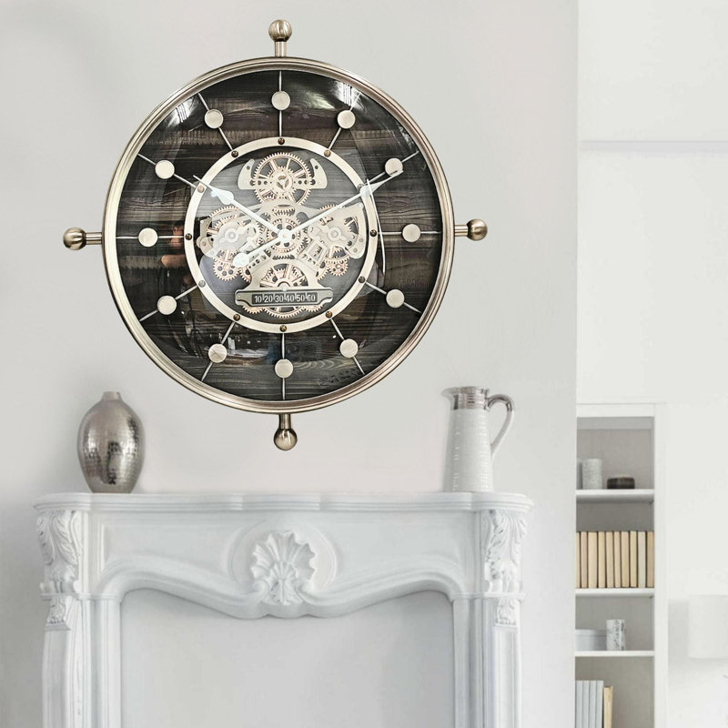 Metal Wall Clock