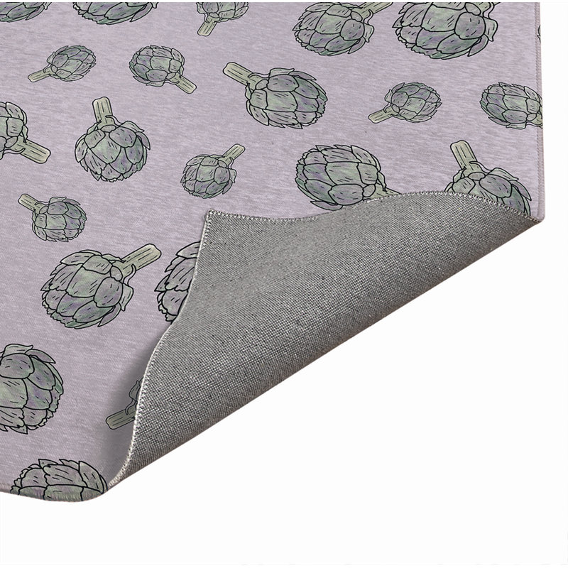 Summer Artichoke Outdoor Rug, Rectangle 2' x 3'