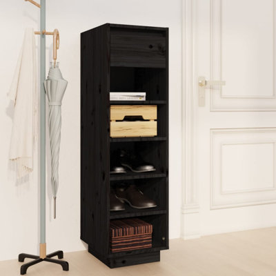 Union 5 - Pair Solid Wood Shoe Storage Cabinet