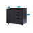 Coheman 24" Home Office Filing Cabinet with 2 Shelves, 5-Drawer Mobile Wood File Cabinet, Under Desk Rolling Storage for Documents, Clothes & Craft Supplies, Space-Saving Design-66826652