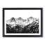 Mountain In Switzerland - Single Picture Frame Print on MDF-56860249-56860250