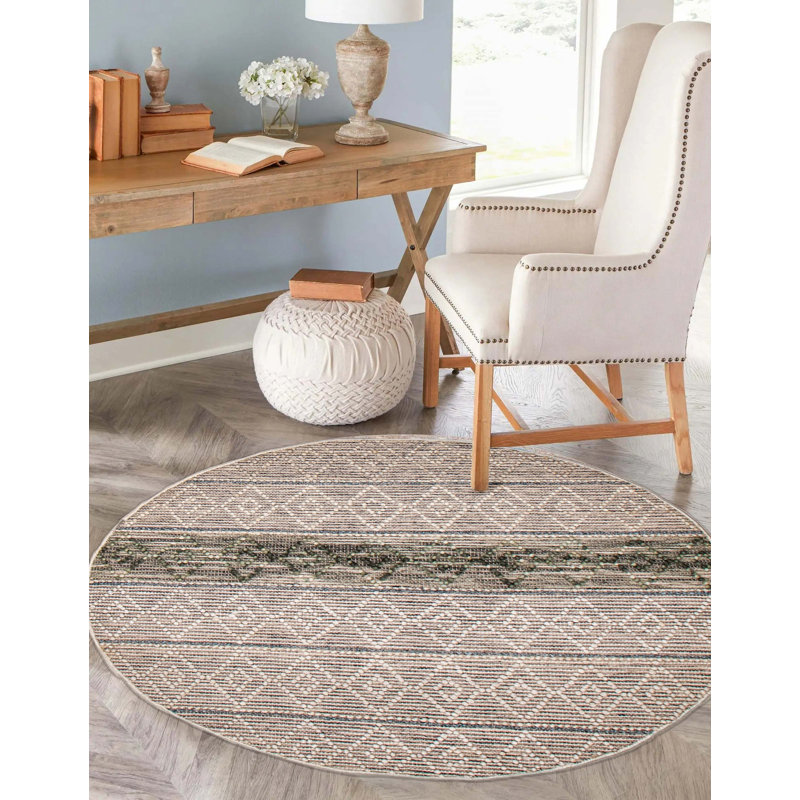 Korday Wool Striped Indoor Rug