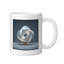 Abstract Geometric Sculpture Modern Ceramic Mug, 11oz