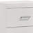 White 2-Drawer Nightstand