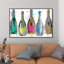 Drinks and Spirits Luminous Party Champagne Day Bottles, impression sur toile-119836728-50589955-50589959