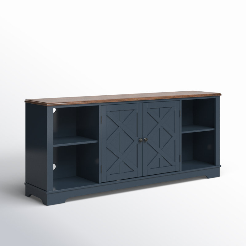 Jennings 70" TV Stand for TVs up to 85", Navy