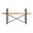 Eitri Wood and Metal Bench-1925504266