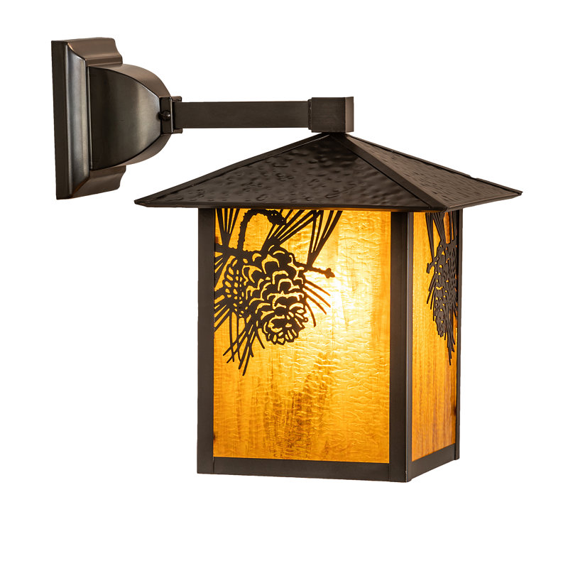 Rustic Lodge 1 - Light Armed Sconce