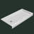 Acrylic Alcove Shower Pan 60" W X 32" D Rectangular Single Threshold Shower Base with Non-slip Design in White-122950199