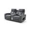 Causeuse inclinable Lumin G00805A-RL, gris