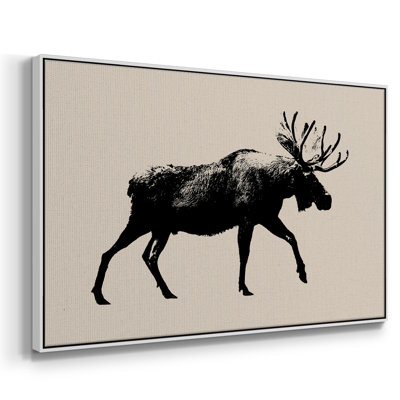 Wild Ambler I, peinture sur toile encadrée
