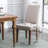 19'' H Linen Upholstered Parsons Chair-87935584