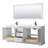 Avery 80'' Double Bathroom Vanity with Marble Top-51712109-51712110-51978354