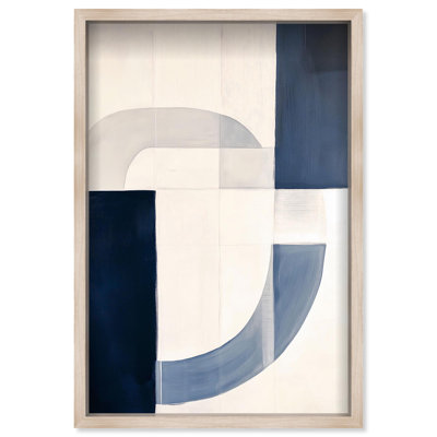 Oliver Gal Sunset Serenity V Abstract - Luxury Shadowbox Framed Wall Art