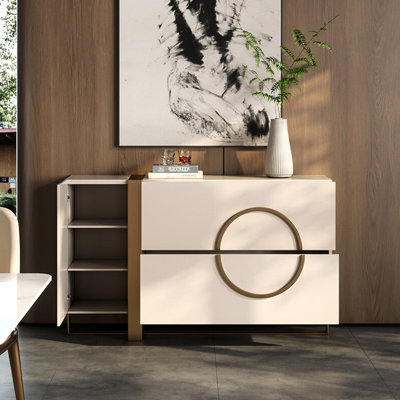 American-style modern minimalist sideboard