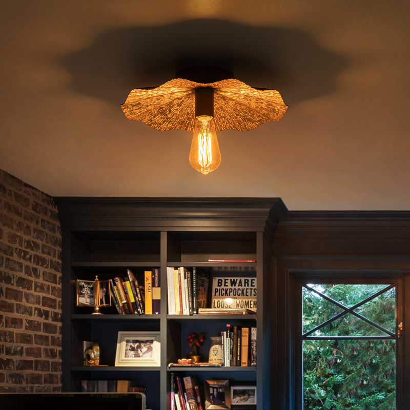 Flower Semi Flush Mount