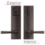 Prestige Complete Entry Lever Set with Single Cylinder Deadbolt and Door Lever