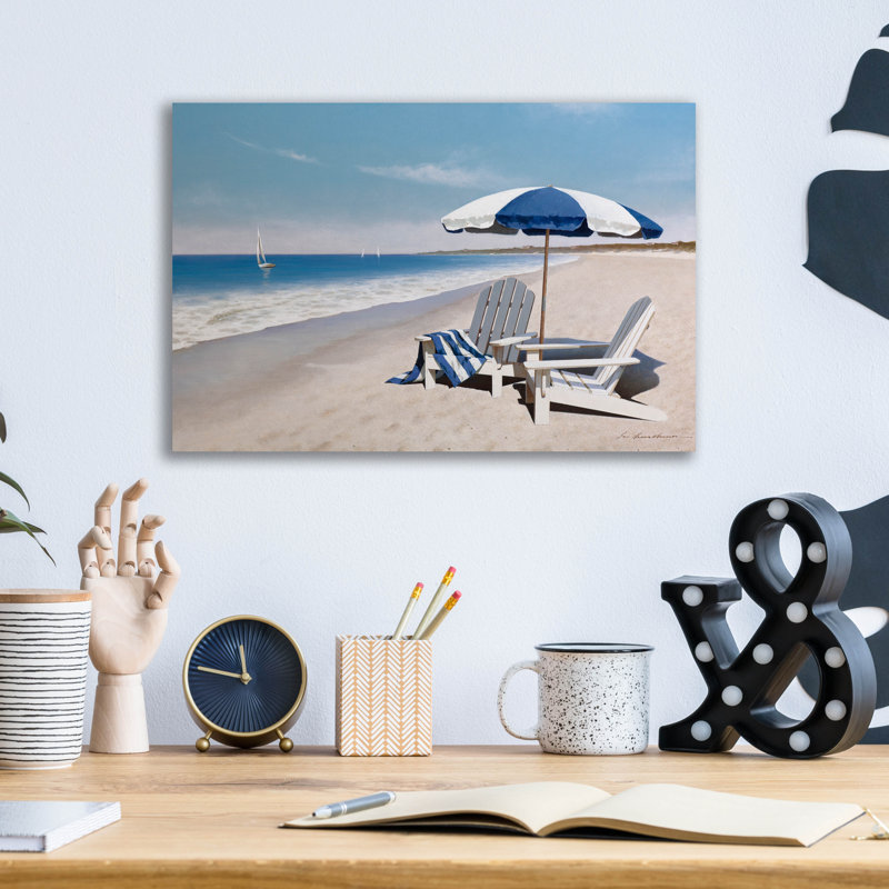 «Beach Bum» par Zhen-Huan Lu, H 12 po x l 16 po x P 0,13 po