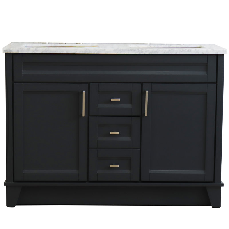 Ensemble de meuble-lavabo double 49 po Buenrostro