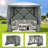 6x6FT Camping Gazebo Screen Tent,  Sided Pop-up Canopy Shelter with Mesh Windows-105122757