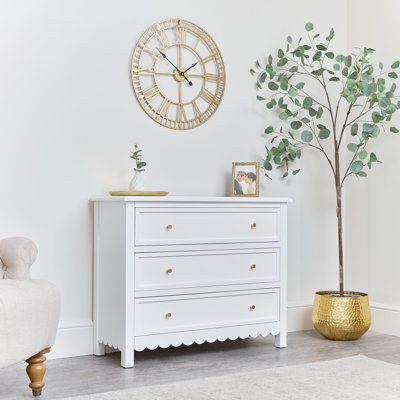 Chest Of Drawers 100cm W 3 - Drawer Chest of Drawers