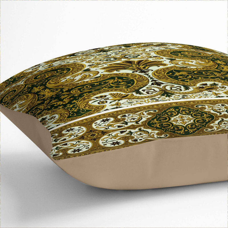 Square Throw Cushion, Stone, 40cm H x 40cm W x 15cm D