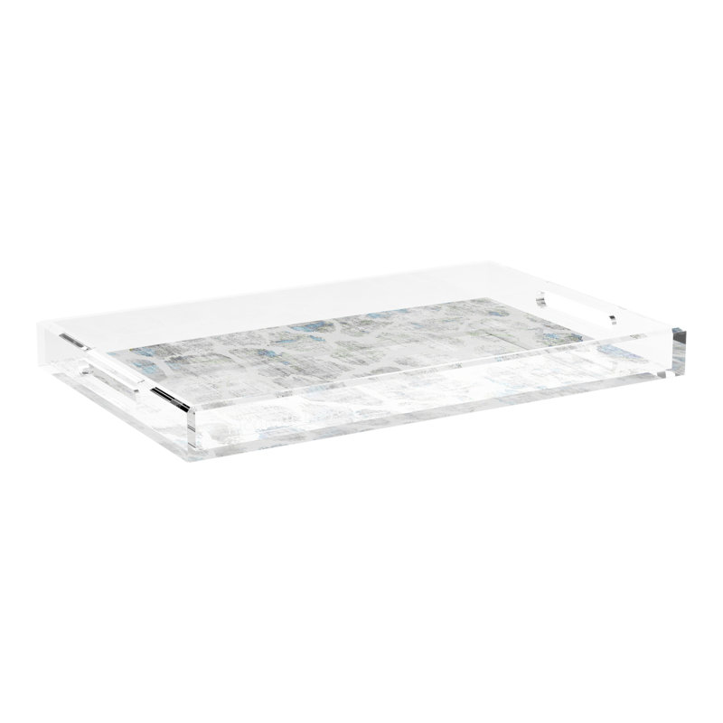 Giraffe Opulence Acrylic Rectangle Decorative Tray