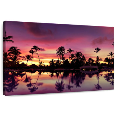 Coucher de soleil dominicain Gillard