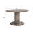 Burger Round Dining Table in Reclaimed Gray
