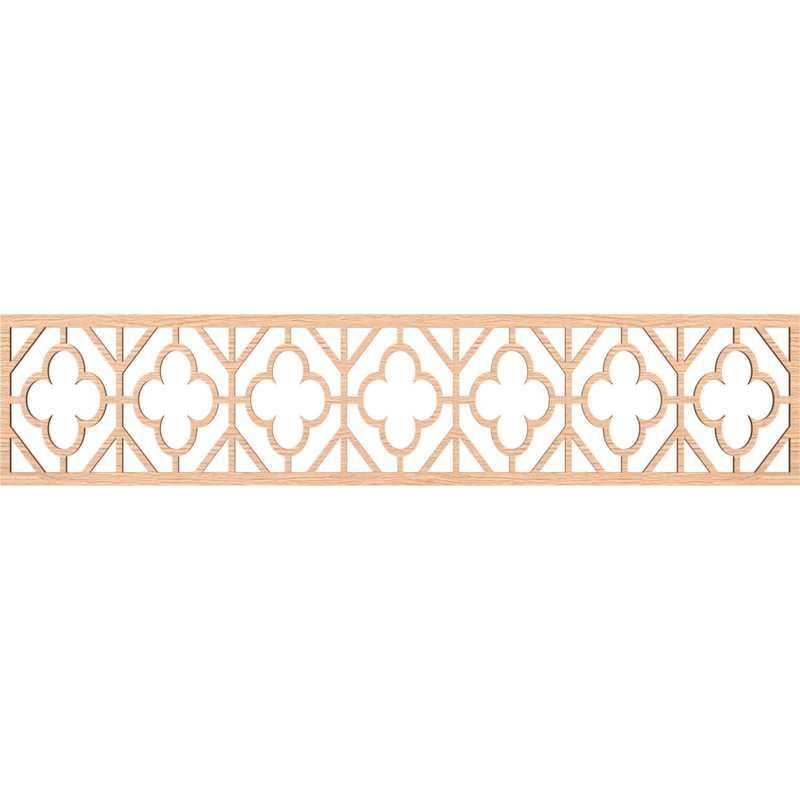 Moulure Hazelton, Chêne rouge, H 10 po x l 46,75 po x P 0,25 po