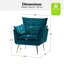 Toulouse Tufted Back Upholstered Armchair-336912278