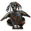 Sculpture média mixte the drummer